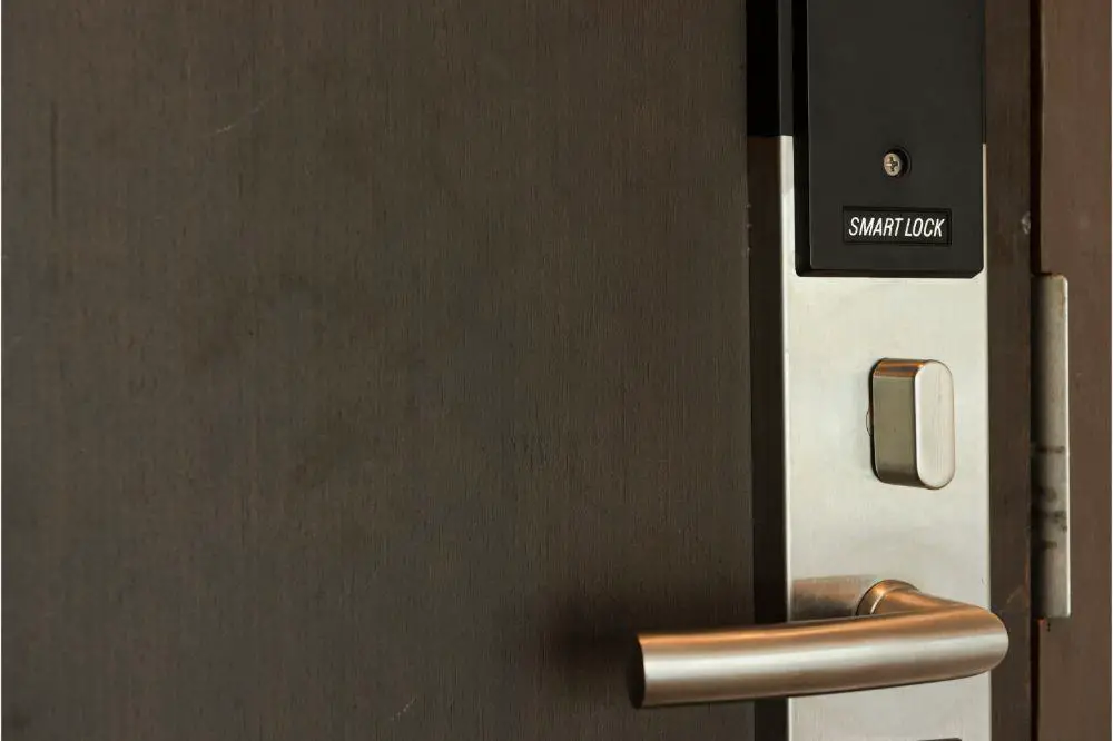 Smart card door key lock system