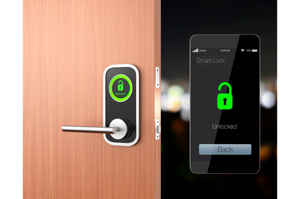 Smart lock and mobile phone